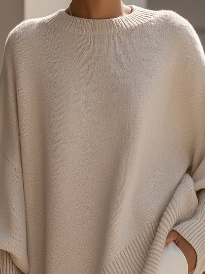 Mona | Cozy Oversized Knit Poncho Sweater