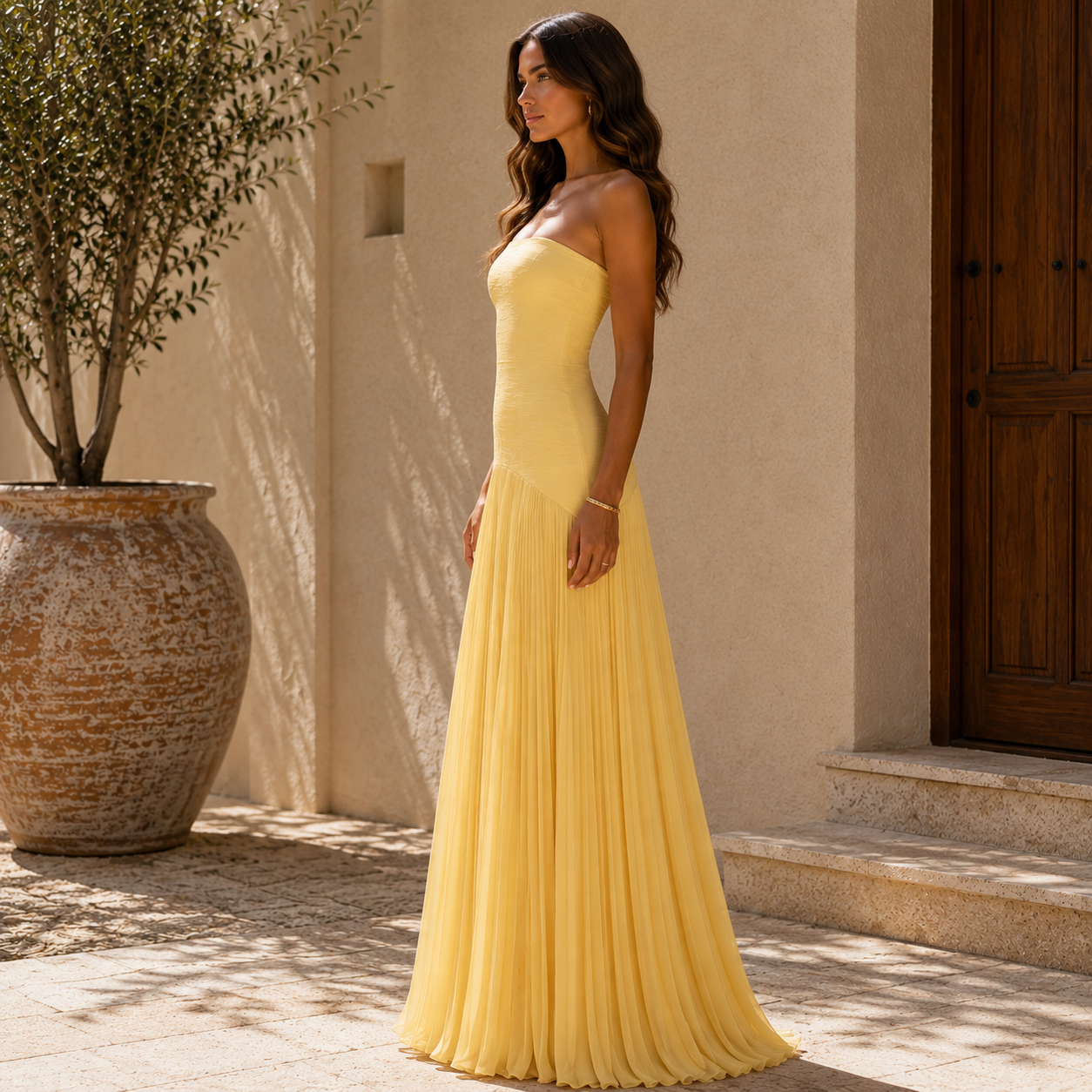 Almudena™ Dress | Sophisticated Elegance that Flatters with Delicacy