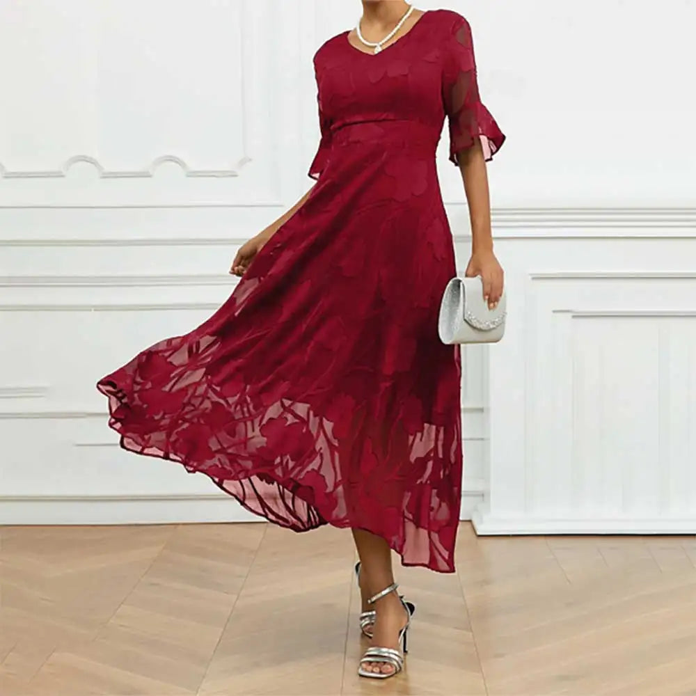 Celira | Dress with Sophisticated Floral Design