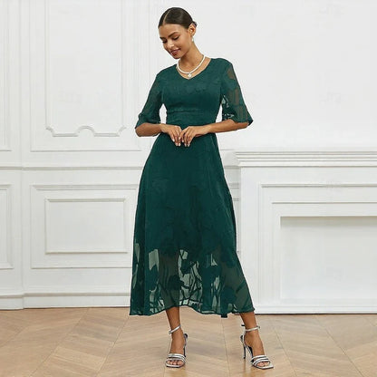 Celira | Dress with Sophisticated Floral Design