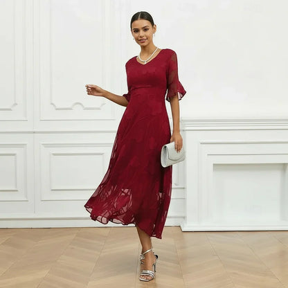 Celira | Dress with Sophisticated Floral Design