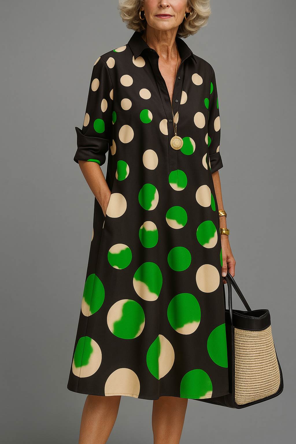 Naomi | Chic & Effortless Midi Dress