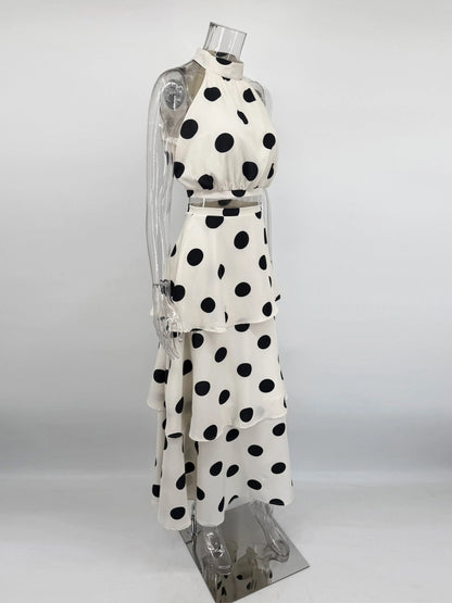 Luna | Polka Dot Set – Timeless Elegance
