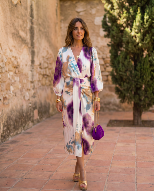 Sofía | Sophisticated Two-Piece Spring Dress