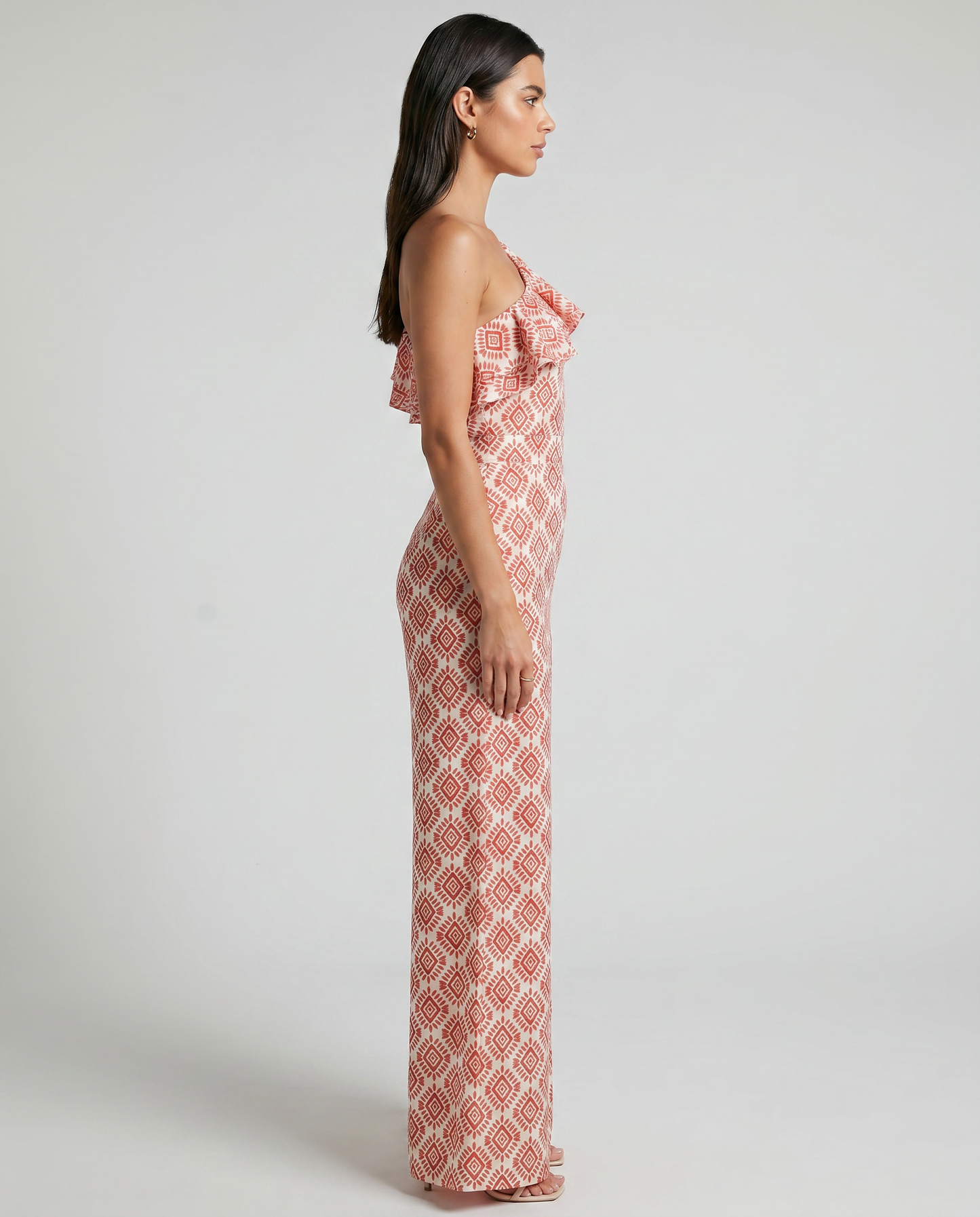 Jimena | Spring Geometric Print Jumpsuit